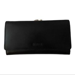 Danier Black Leather Wallet